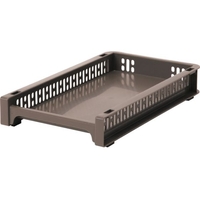 SANKO pla/ 428981 Eラック トレー SM BR ブラウン 42898 FC572VU-3619784