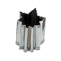 江部松商事 EBM/18-8 手造り業務用 抜型 秋 ギザ紅葉 バラC FC685LL-4279030