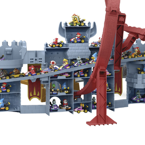 マテル JHD24 ホットウィール マリオカート クッパ城レーシング トラック HWﾏﾘｵｶ-ﾄｸﾂﾊﾟｼﾛﾚ-ｼﾝｸﾞﾄﾗﾂｸ-イメージ11