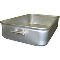 中尾アルミ製作所 アルマイト 手付 キングボックス 番重 特大 150mm FC168KZ-0308600