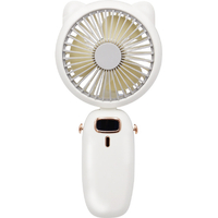 AXCEL USB充電式コンパクトファン ホワイト AXL-726