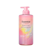 KAO エッセンシャル プレミアム バリアシャンプー シルキー ポンプ 450mL FCD176T