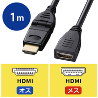 サンワサプライ KM-HD20-3DEN10N ハイスピードHDMI延長ケーブル(3D
