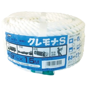 ユタカメイク ロープ クレモナロープ万能パック 9φ×15m FC328GU-8280837-イメージ1