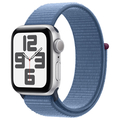 Apple Apple Watch SE(GPSモデル)- 40mm シルバーアルミニウムケースとウインターブルースポーツループ MRE33JA