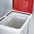 トラスコ Ｒジョイント分別ボックス ４５Ｌ フタ色レッド（赤色） TRJ01A-イメージ2