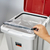 トラスコ Ｒジョイント分別ボックス ４５Ｌ フタ色レッド（赤色） TRJ01A-イメージ3