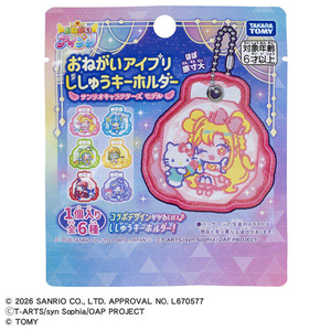 タカラトミー おねがいアイプリ ししゅうキーホルダー サンリオキャラクターズモデル DP-BOX ECｾﾝﾖｳｵﾈｶﾞｲｱｲﾌﾟﾘｼｼﾕｳｻﾝﾘｵB-イメージ5