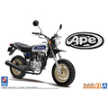 アオシマ ｻﾞﾊﾞｲｸ41ﾎﾝﾀﾞｴｲﾌﾟ100DX 1/12 ホンダ HC07 エイプ 100 Deluxe