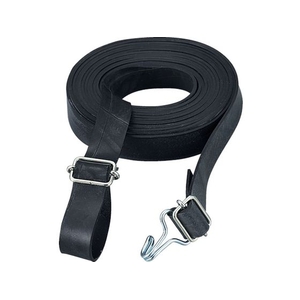 トラスコ中山 TRUSCO ゴムロープ金具き Wフックバックル 20mm×3.5m 1本 片端／Wフック+バックル付3.52021 FC180GJ-4377401-イメージ1