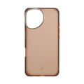 Ｈａｍｅｅ iPhone 16用ハイブリッドケース SALISTY クリアカラー ブラウン 669-978825