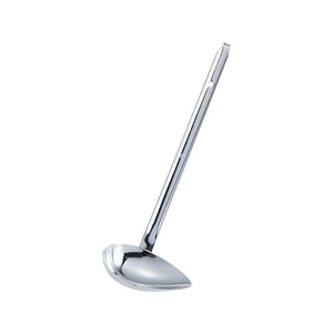 日本メタルワークス エコクリーン 18-8 横口レードル 30cc (W溶接) 75×50mm柄232mm30cc FCL3679-004591002-イメージ1