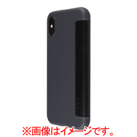 パワーサポート iPhone XS用ケース Black PUY-82