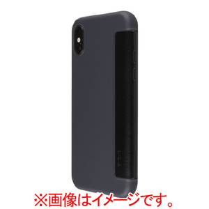 パワーサポート iPhone XS用ケース Black PUY-82-イメージ1