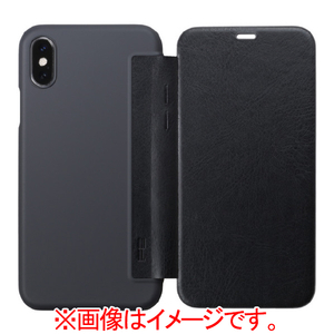 パワーサポート iPhone XS用ケース Black PUY-82-イメージ5
