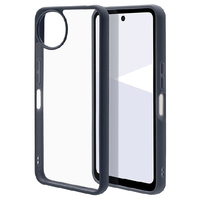 ラスタバナナ AQUOS wish5用FLEXGUARD TPU×PC ネイビー＊クリア 8816AW5HPNV