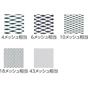 フロンケミカル フッ素樹脂(PTFE)ネット 4メッシュ W600×1000L FC648KS-3916057-イメージ2