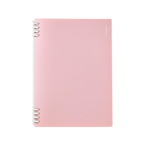 キングジム リングノート テフレーヌ B5 26穴 ピンク FCU6627-CN9855TEﾋﾝ-イメージ1