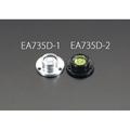 エスコ 目玉レベル 黒 30×11mm FCZ1327-EA735D-2
