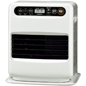 コロナ 石油ファンヒーター S32タイプ マットホワイト FH-S3226Y(WM)-イメージ1
