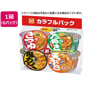 東洋水産 まめカラフルパック 4食入×6パック 1箱(6パック) F893746-イメージ1
