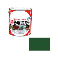 アサヒペン 油性多用途カラー 1.6L 緑 FC517NS