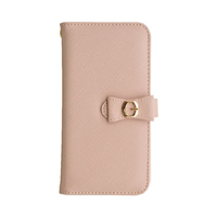 ラスタバナナ iPhone 13 Pro Max用手帳型ケース RIBBON BELT ライトピンク 6587IP167BO