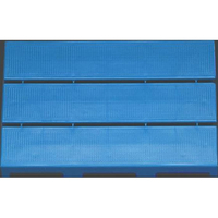 エスコ 297×444mm すのこ プラスチック製/ブルー FCJ785H-EA997RJ-32