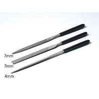 タミヤ ベーシックヤスリセット (中目、ダブルカット) T74046ﾍﾞ-ｼﾂｸﾔｽﾘｾﾂﾄﾁﾕｳﾒN