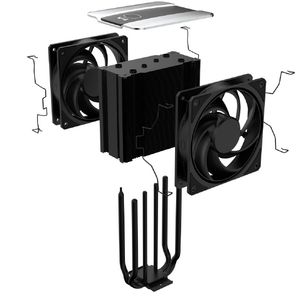 Cooler Master V4 Alpha 3DHP ブラック MAZ-T2HP-217PK-R1-イメージ7