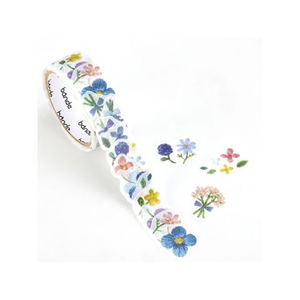 ｂａｎｄｅ マスキングロールステッカー 刺繍の森に咲く小花 FCD055R-BDA811-イメージ1
