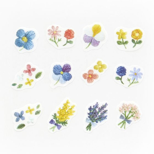 ｂａｎｄｅ マスキングロールステッカー 刺繍の森に咲く小花 FCD055R-BDA811-イメージ3