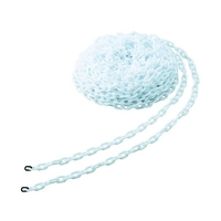 トラスコ中山 プラチェーン 6MM×30M 白 ホワイト630 FC908HU-4089782