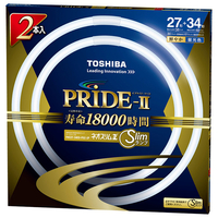 東芝 27形+34形 長形蛍光管 ネオスリムZ PRIDE-II(昼光タイプ)2本入り ネオスリムZ PRIDE-II FHC2734EDPDZ2P