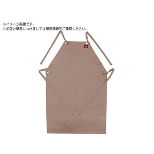 日光物産 Armatex防炎胸付前掛け グレー FAX1102 F GR FC581XA-2504799-イメージ1