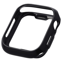 エレコム Apple Watch Series 10(42mm)用ソフトバンパー ブラック AW-24BBPUBK