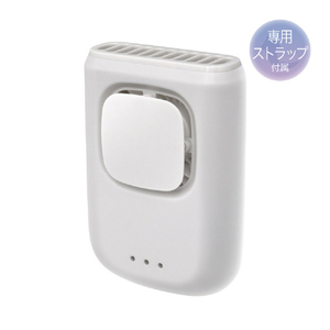 AXCEL USB充電式3WAYコンパクトファン グレー AXL-728-イメージ1