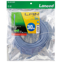 エレコム LD-CTN/BU30 Cat5e準拠LANケーブル(30m) ブルー