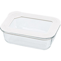 リバティーコーポレーション 保存容器 ガラス 長方形 300mL FCE438W-LD-692