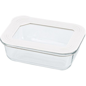 リバティーコーポレーション 保存容器 ガラス 長方形 300mL FCE438W-LD-692-イメージ1