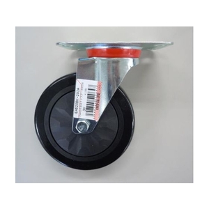 エスコ 自在金具キャスター (EA520BK-2用) 125mm FCX0596-EA520BK-202A-イメージ1