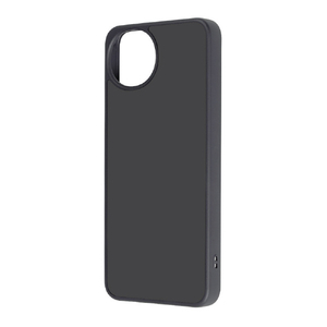 レイ・アウト AQUOS wish5用 Like standard maru Pietra 耐衝撃 バンパー マット ハイブリッドケース マットブラック RT-AQL3K6TB/MB-イメージ1