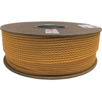 ユタカメイク ポリエチレンロープドラム巻 4mm×200m イエロー FC943HS-7947798