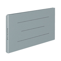 コクヨ ガバットファイル(紙製) B4 1／3ヨコ グレー F875354-ﾌ-919M
