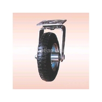 エスコ 自在金具キャスター (EA520BK-5用) 200mm FCX0597-EA520BK-205