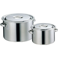 江部松商事 EBM/モリブデン 半寸胴鍋 目盛付 51cm 手付 FC775LP-5672600