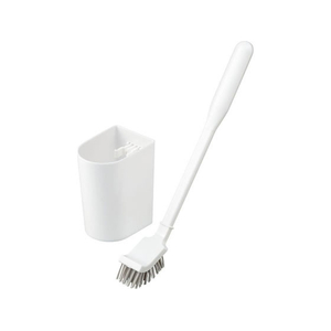 まめいた トイレブラシ ケース付 コンパクト FCJ776P-TS-312-イメージ1