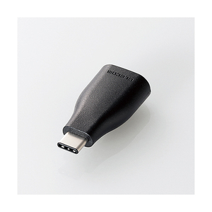 エレコム USB3．1変換アダプタ(Type C-Standard A) ブラック TB-AFCMADBK-イメージ1