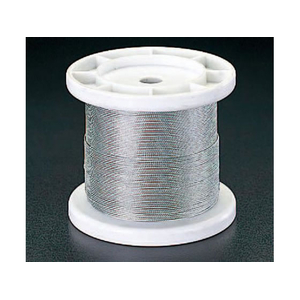 エスコ 2.5mm×100m/7×7 ワイヤーロープ(ステンレス製) FCJ043M-EA628SR-125-イメージ1