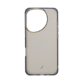 Ｈａｍｅｅ iPhone 16 Pro用ハイブリッドケース SALISTY クリアカラー チャコールブラック 669-978856